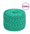 vidaXL Boat Rope Green 6 mm 250 m Polypropylene