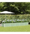 vidaXL Planter Green 400 x 80 x 45 cm Steel