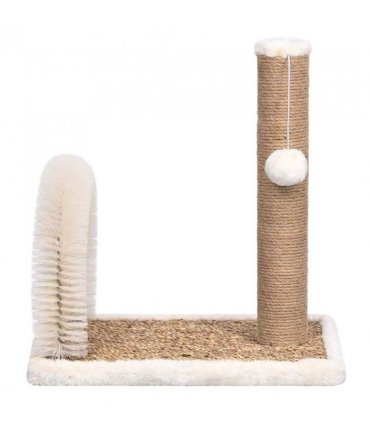 vidaXL Cat Tree with Arch Grooming Brush and Scratch Post