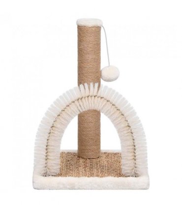 vidaXL Cat Tree with Arch Grooming Brush and Scratch Post