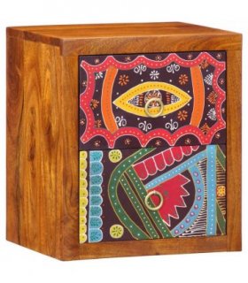 vidaXL Bedside Cabinet Brown 35 x 30 x 40 cm Solid Acacia Wood