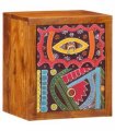 vidaXL Bedside Cabinet Brown 35 x 30 x 40 cm Solid Acacia Wood