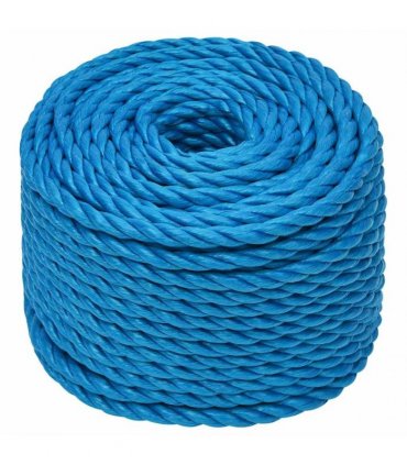 vidaXL Work Rope Blue 20 mm 100 m Polypropylene