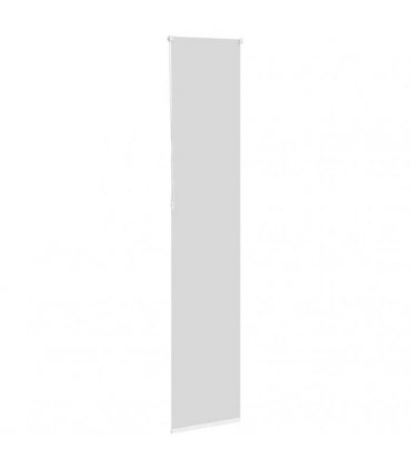 vidaXL Roller Blind Blackout White 60x230 cm Fabric Width 55.7 cm Polyester