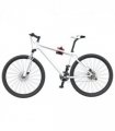 vidaXL Bike Repair Stand Wall Mounted Foldable Red and Black Steel