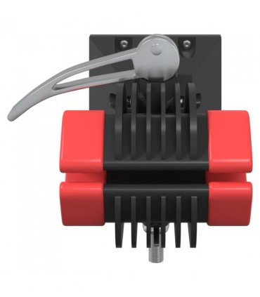 vidaXL Bike Repair Stand Wall Mounted Foldable Red and Black Steel