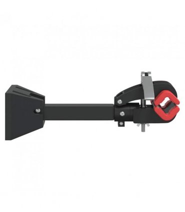 vidaXL Bike Repair Stand Wall Mounted Foldable Red and Black Steel