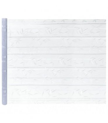 vidaXL Static Window Film Bamboo Pattern 45 x 500 cm PVC