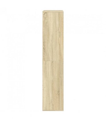 vidaXL Bookcase Sonoma Oak 100x33x155.5 cm Engineered Wood