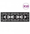 vidaXL Stair Treads 10 pcs 25x75 cm Rubber