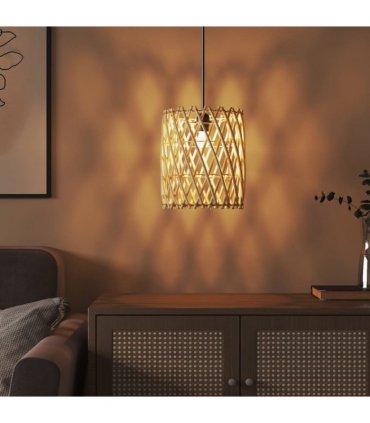 vidaXL Lamp Shade Ø23x28 cm Wicker