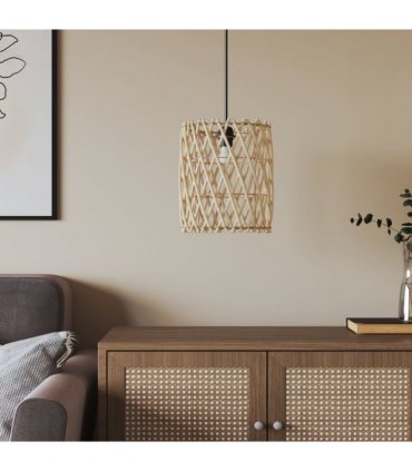 vidaXL Lamp Shade Ø23x28 cm Wicker