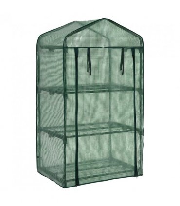 vidaXL 3-Tier Mini Greenhouse 69x49x125 cm