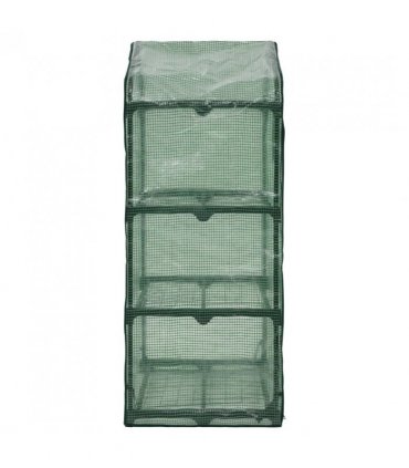 vidaXL 3-Tier Mini Greenhouse 69x49x125 cm