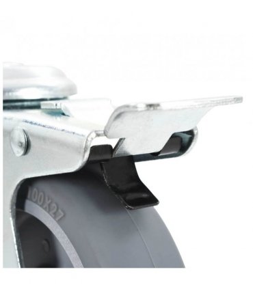 vidaXL Bolt Hole Swivel Casters 4 pcs 100 mm