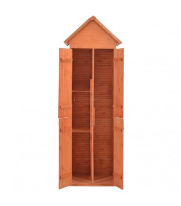 vidaXL Garden Storage Shed 71x60x213 cm Wood