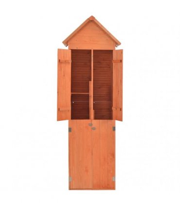 vidaXL Garden Storage Shed 71x60x213 cm Wood