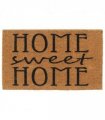vidaXL Door Mat Natural 45x75 cm Tufted Coir