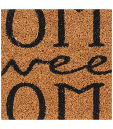 vidaXL Door Mat Natural 45x75 cm Tufted Coir