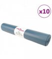 vidaXL Bin Bags 100 pcs Blue 120 L