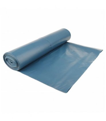 vidaXL Bin Bags 100 pcs Blue 120 L