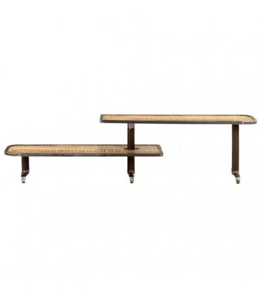 vidaXL TV Cabinet 160x30x40 cm Solid Mango Wood