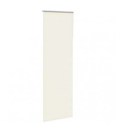 vidaXL Roller Blind Blackout Off White 85x230 cm Fabric Width 80.7 cm Polyester