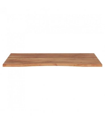 vidaXL Desk Top 100x80x2.5 cm Rectangular Solid Wood Acacia