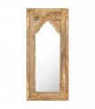 vidaXL Mirror 50x3x110 cm Solid Mango Wood