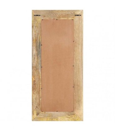 vidaXL Mirror 50x3x110 cm Solid Mango Wood