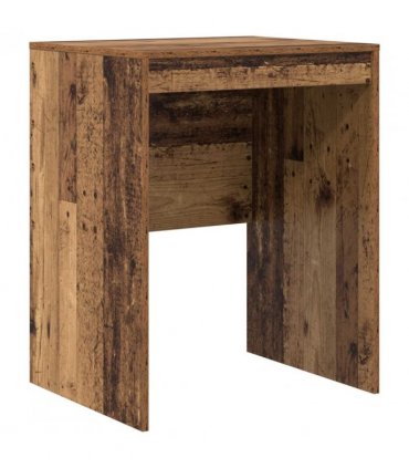 vidaXL Desk with Drawer with Shelf with Storage 2 pcs Old Wood