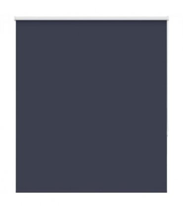 vidaXL Roller Blind Blackout Marine 130x130 cm Fabric Width 126.6 cm Polyester