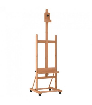 vidaXL Easel Stand 55x53.5x178 cm Solid Beech Wood
