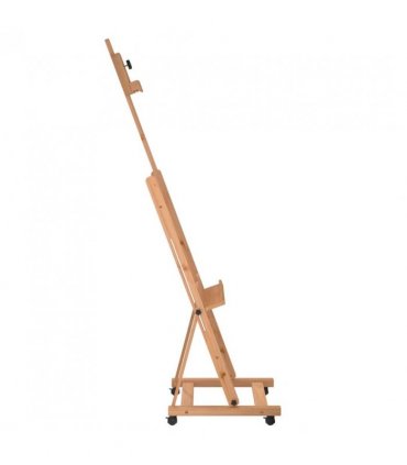 vidaXL Easel Stand 55x53.5x178 cm Solid Beech Wood