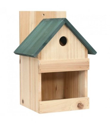 vidaXL Bird Houses 4 pcs 23x19x33 cm Firwood
