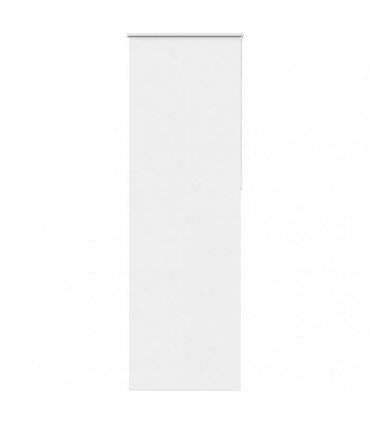 vidaXL Roller Blind Blackout White 65x210 cm Fabric Width 60.7 cm Polyester