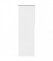 vidaXL Roller Blind Blackout White 65x210 cm Fabric Width 60.7 cm Polyester