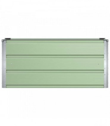 vidaXL Planter Green 100 x 40 x 45 cm Steel