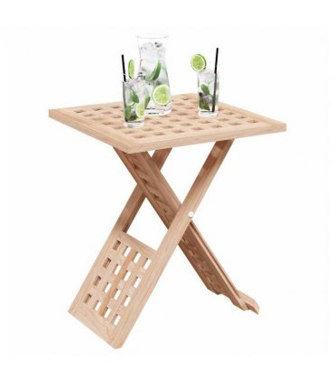 vidaXL Coffee Table Brown 33 x 33 x 40.5 cm Solid Walnut Wood