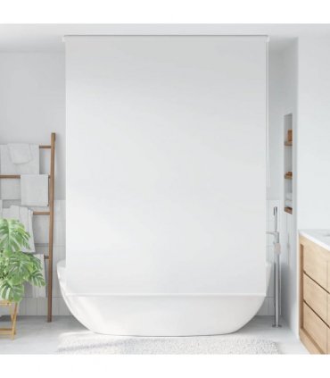 vidaXL Shower Roller Blind 160x240 cm White