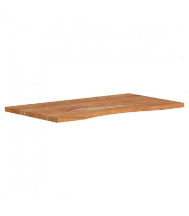 vidaXL Desk Top 80x50x2.5 cm Rectangular Solid Wood Acacia