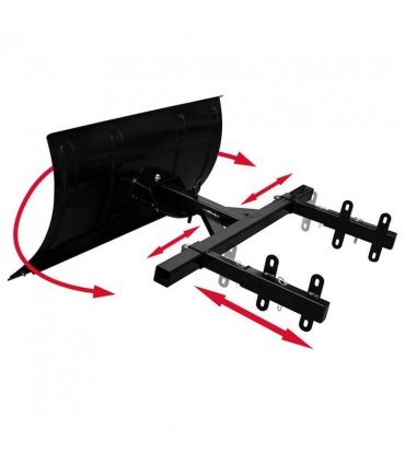 Snow Plough Blade 80 x 44 cm for Snow Thrower