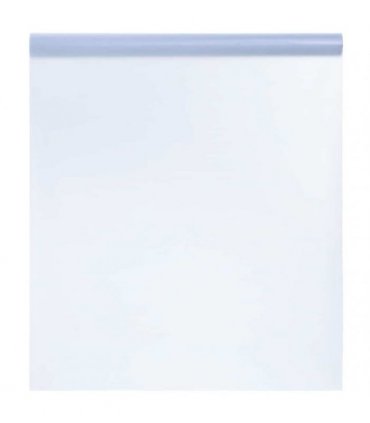 vidaXL Window Film Static Frosted Grey 90x500 cm PVC