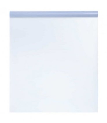 vidaXL Window Film Static Frosted Grey 90x500 cm PVC