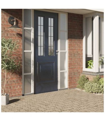vidaXL Window Film Static Frosted Grey 90x500 cm PVC