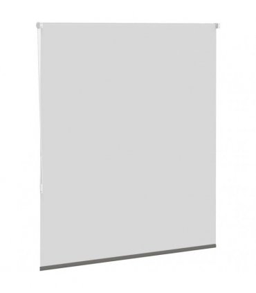 vidaXL Roller Blind Blackout Grey 120x150 cm Fabric Width 116.6 cm Polyester