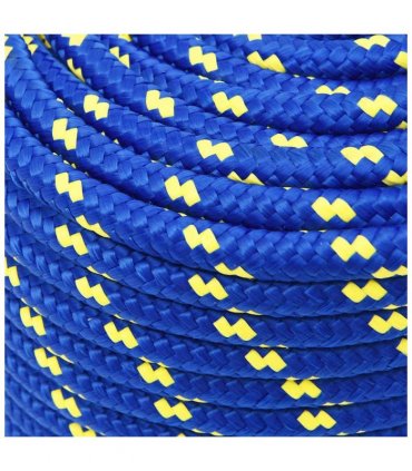 vidaXL Boat Rope Blue 12 mm 100 m Polypropylene