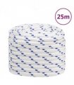 vidaXL Boat Rope White 20 mm 25 m Polypropylene