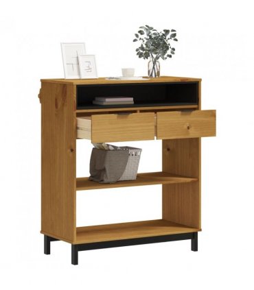 vidaXL Bar Table FLAM 92x45x110 cm Solid Wood Pine