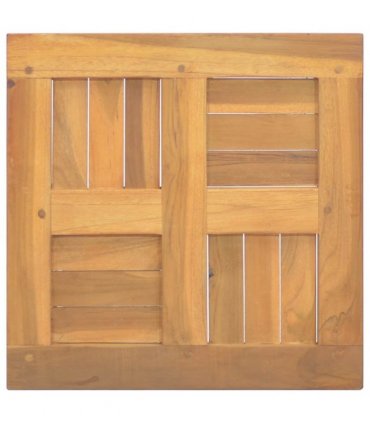 vidaXL Square Table Top 40x40x2.5 cm Solid Wood Teak